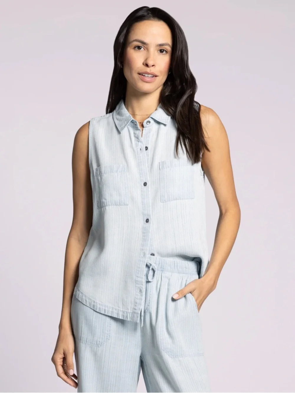 2pc Thread and Supply NWT Wide Leg Pant and Tank SET - Picture 2 of 10